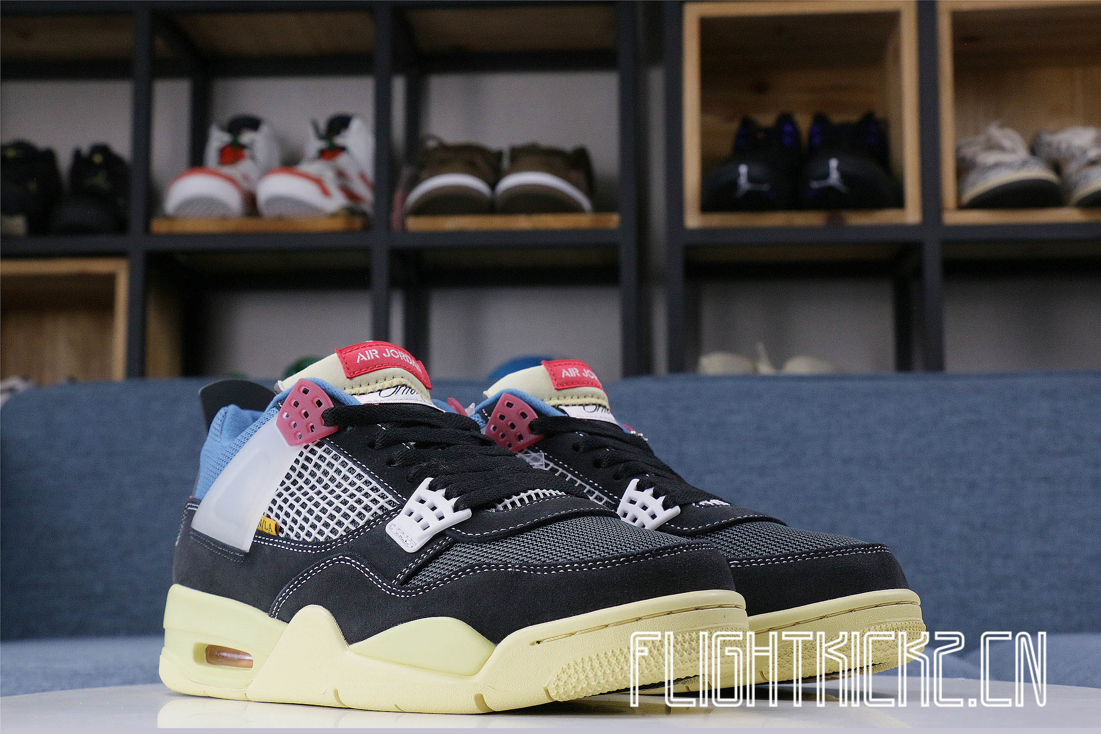 UNION LA x Air Jordan 4 “Off-Noir” 2020 (LN5 A1 Batch)