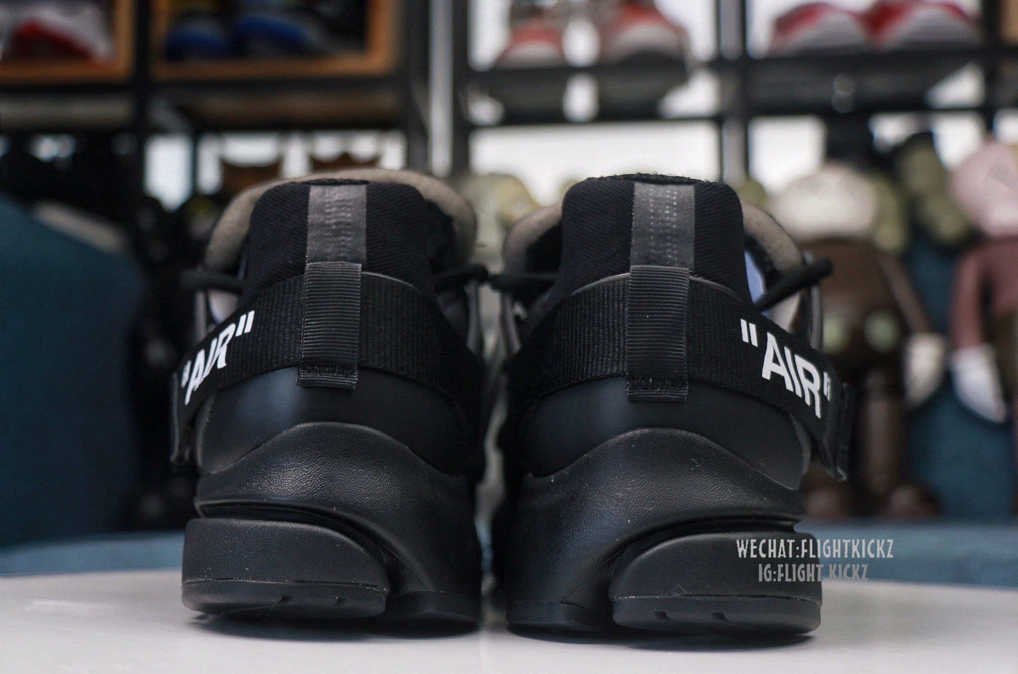 2018 Off White X Nike Presto Triple Black