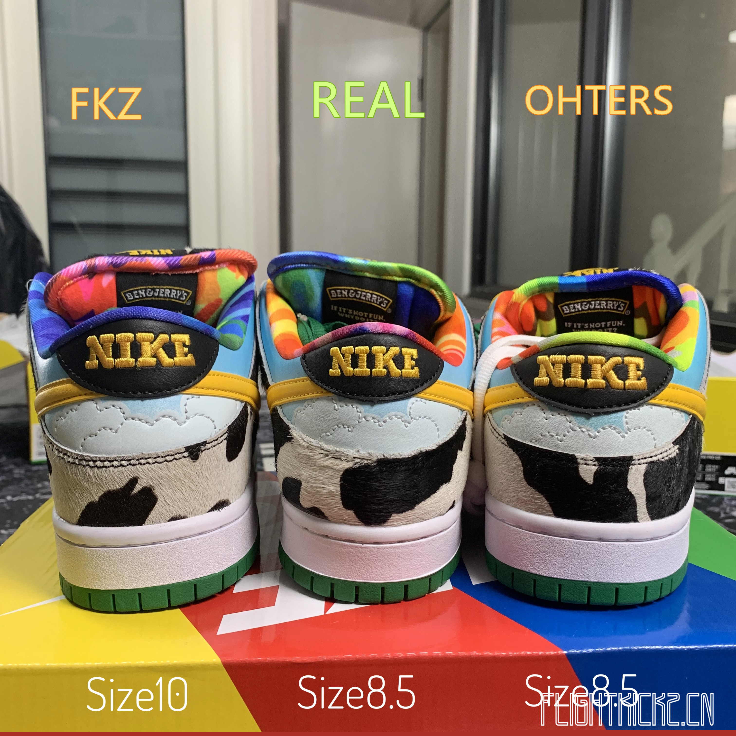 Ben & Jerry’s x Nike SB Dunk Low Chunky Dunky(Regular box)(LN5 A1 Batch)