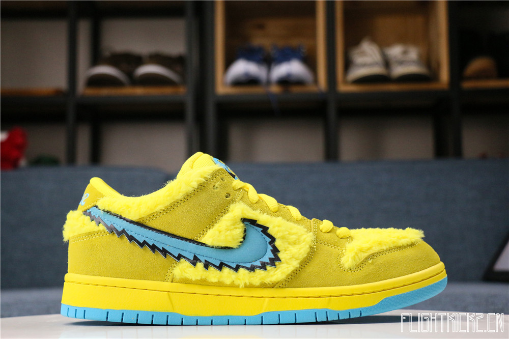 Grateful Dead x Nike SB Dunk Low Yellow