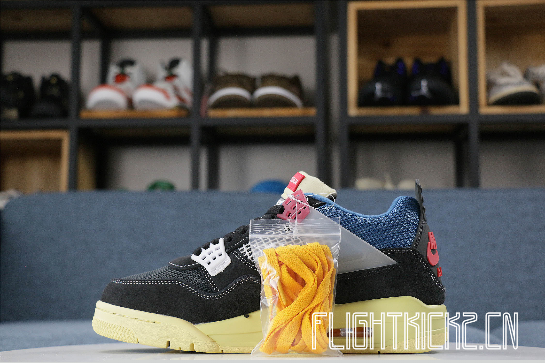 UNION LA x Air Jordan 4 “Off-Noir” 2020 (LN5 A1 Batch)