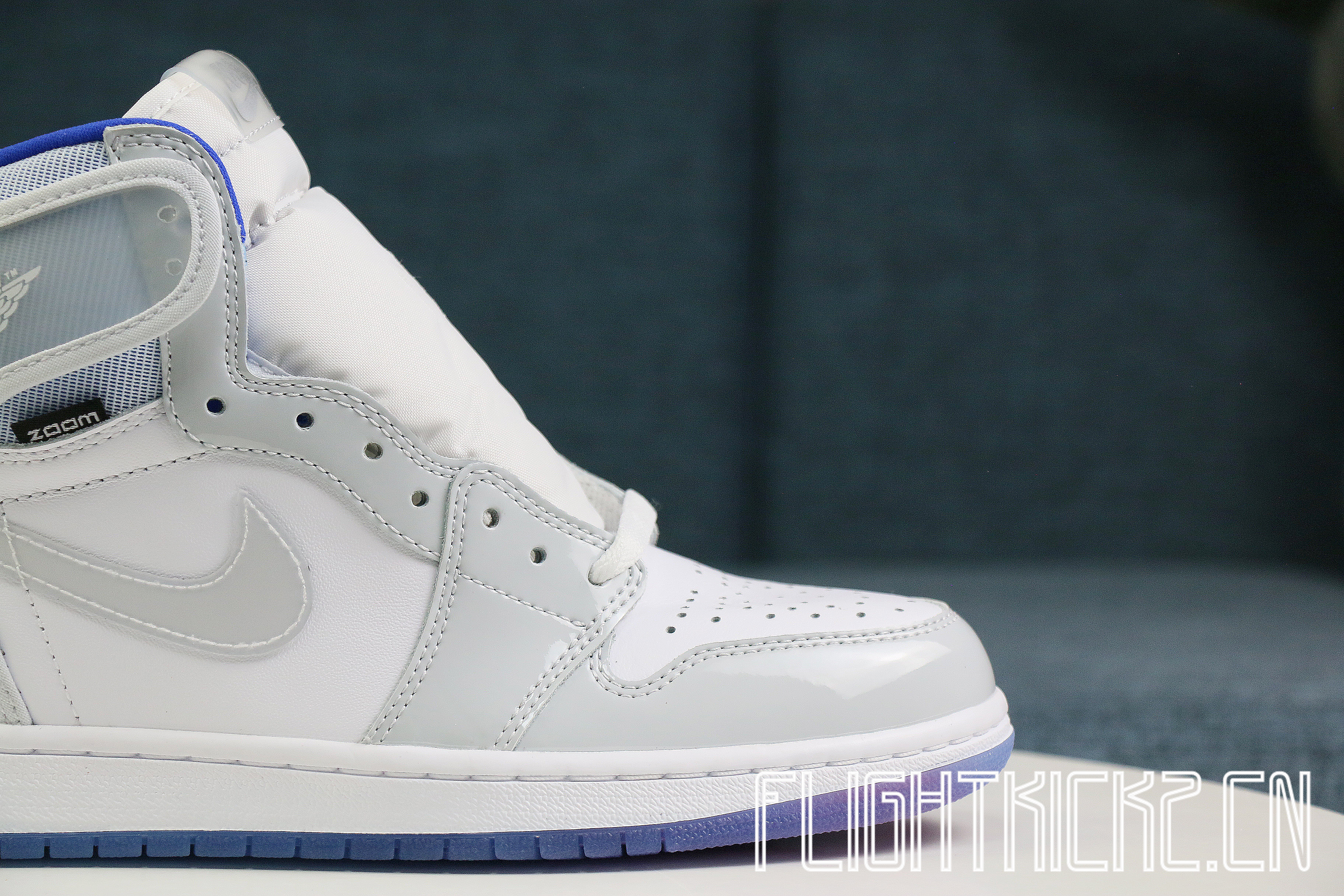 Jordan 1 Retro High Zoom White Racer Blue 2020