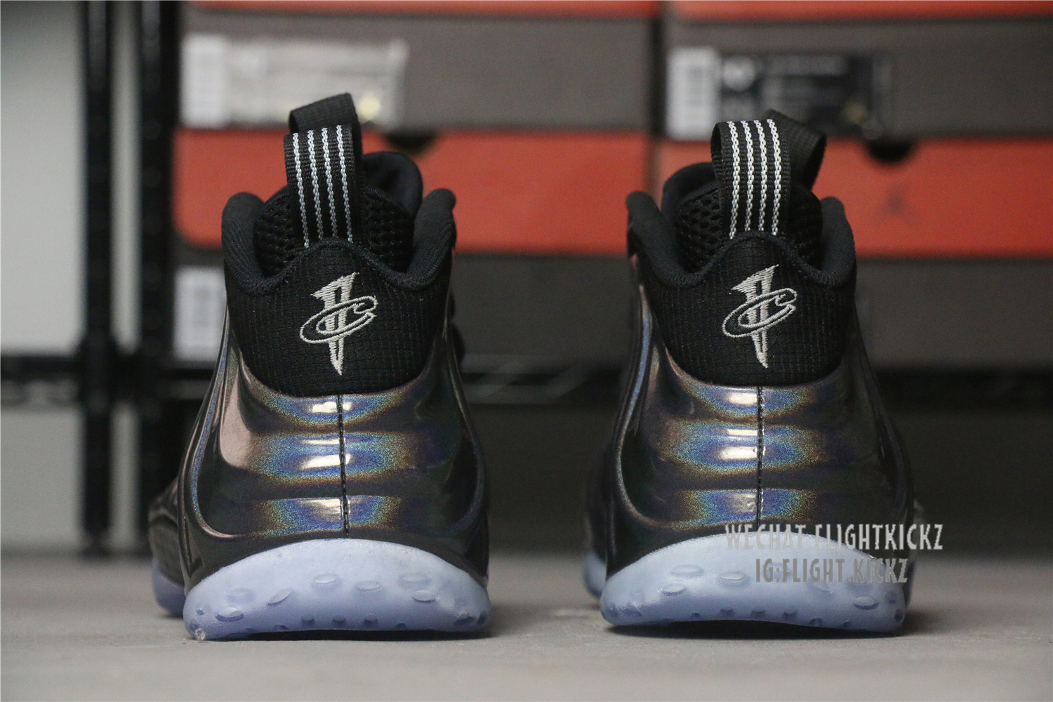 Air Foamposite One Hologram/Baron 2015