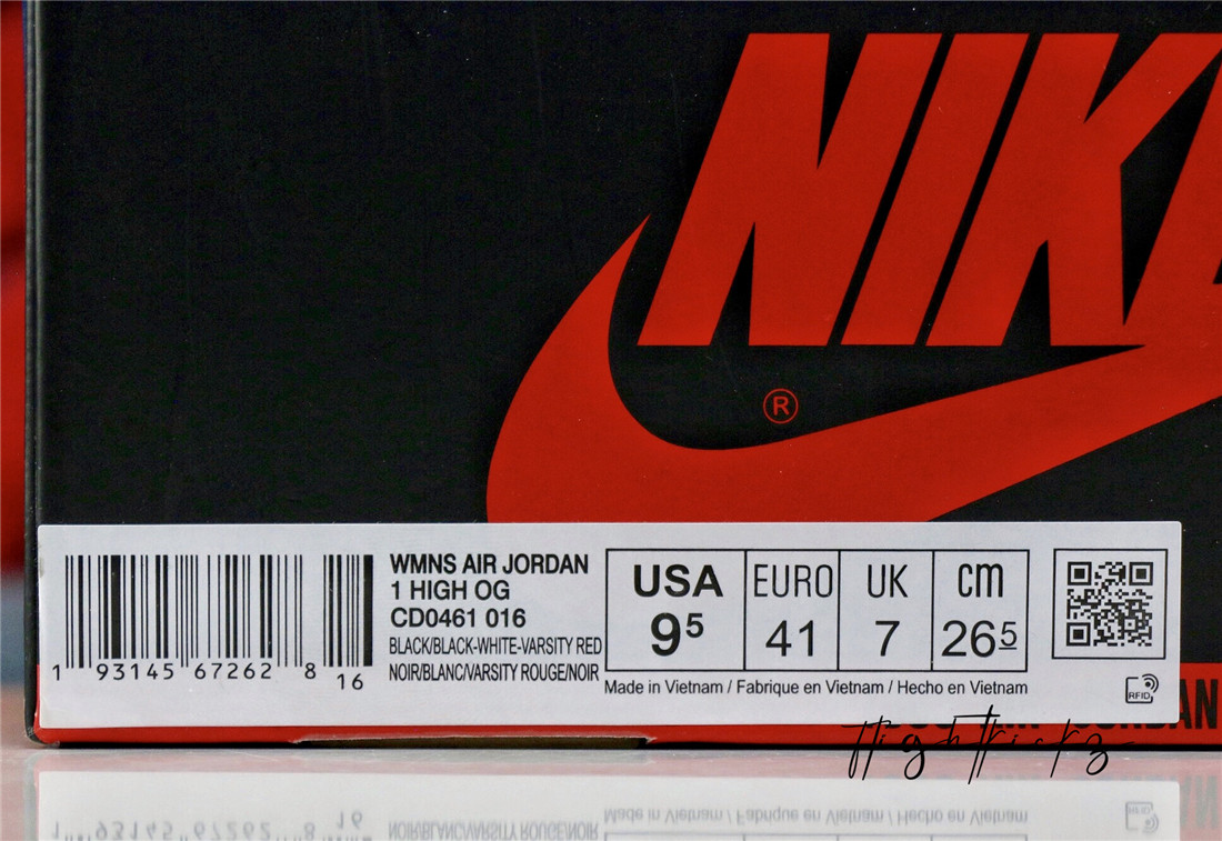 Air Jordan 1 Satin Black Toe 2019 (LN5 A1 Batch)