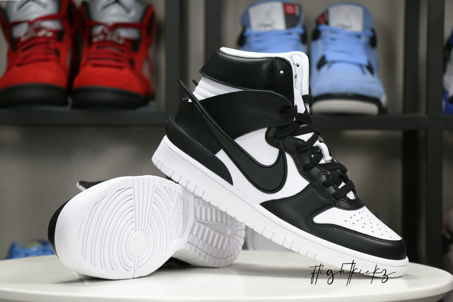 Nike Dunk High Ambush Black White