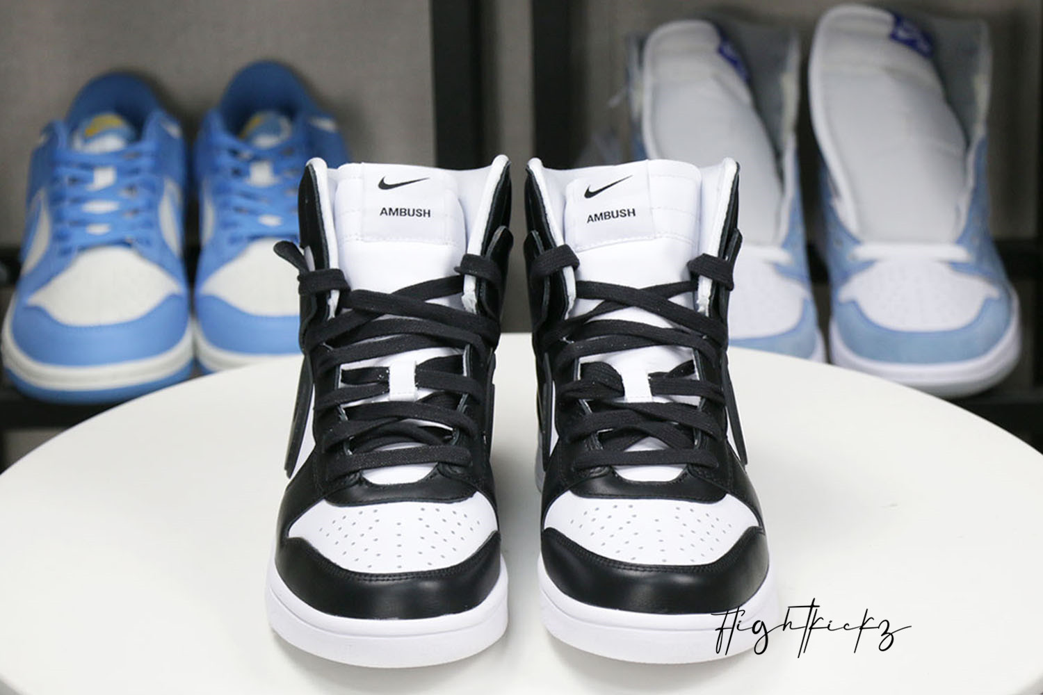 Nike Dunk High Ambush Black White