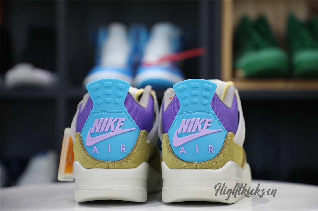 Union LA X Air Jordan 4 Retro “Desert Moss” 2021