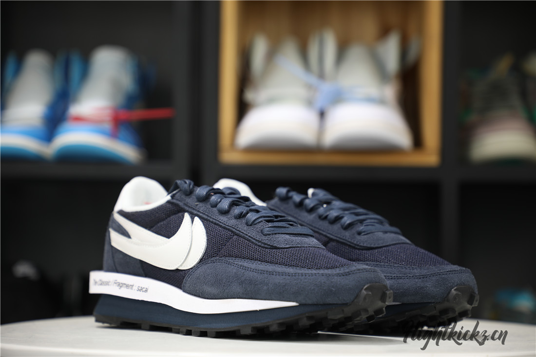 Fragment Sacai x Nike LDV Waffle Blue Void Obsidian