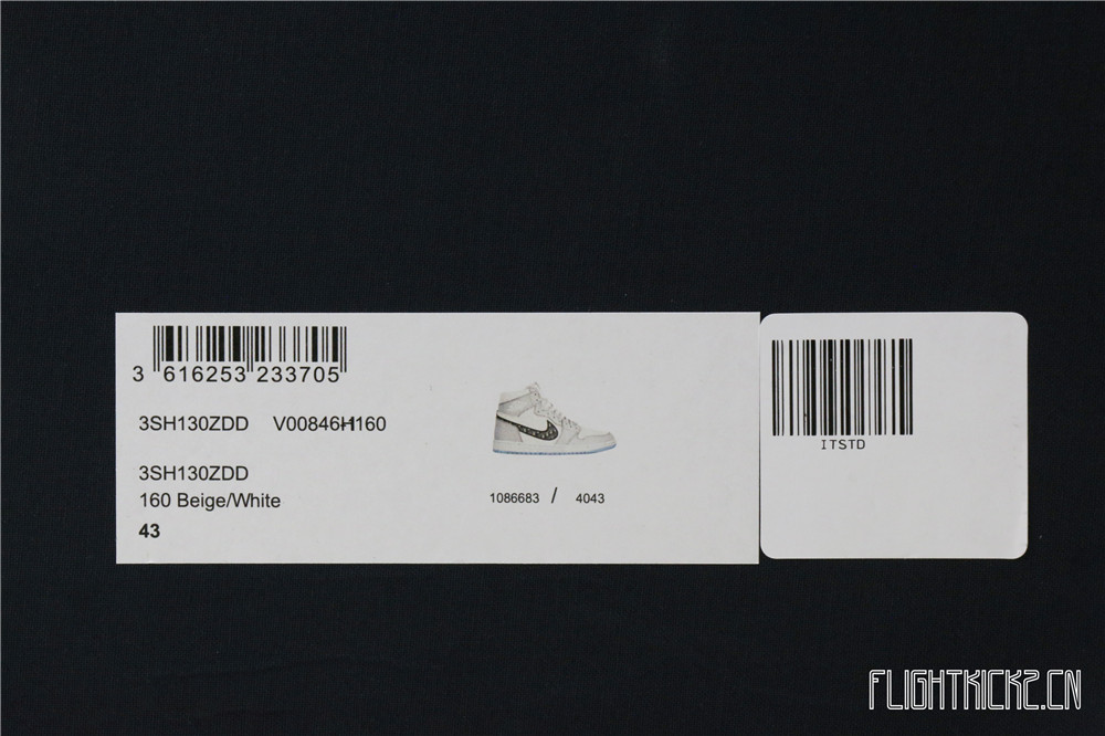 Dlor x Air Jordan 1 2020 (Correct box) (LN5 A1 Batch)