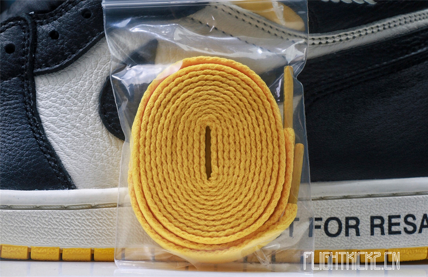 Air Jordan 1 Retro “Not For Resale Yellow 2018