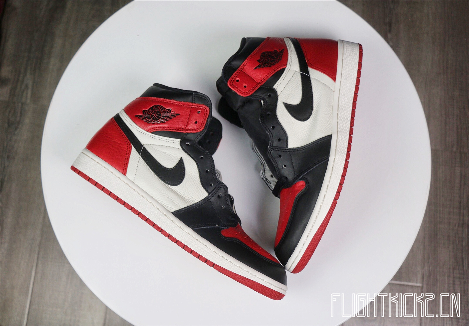 Jordan 1 Retro High Bred Toe 2018