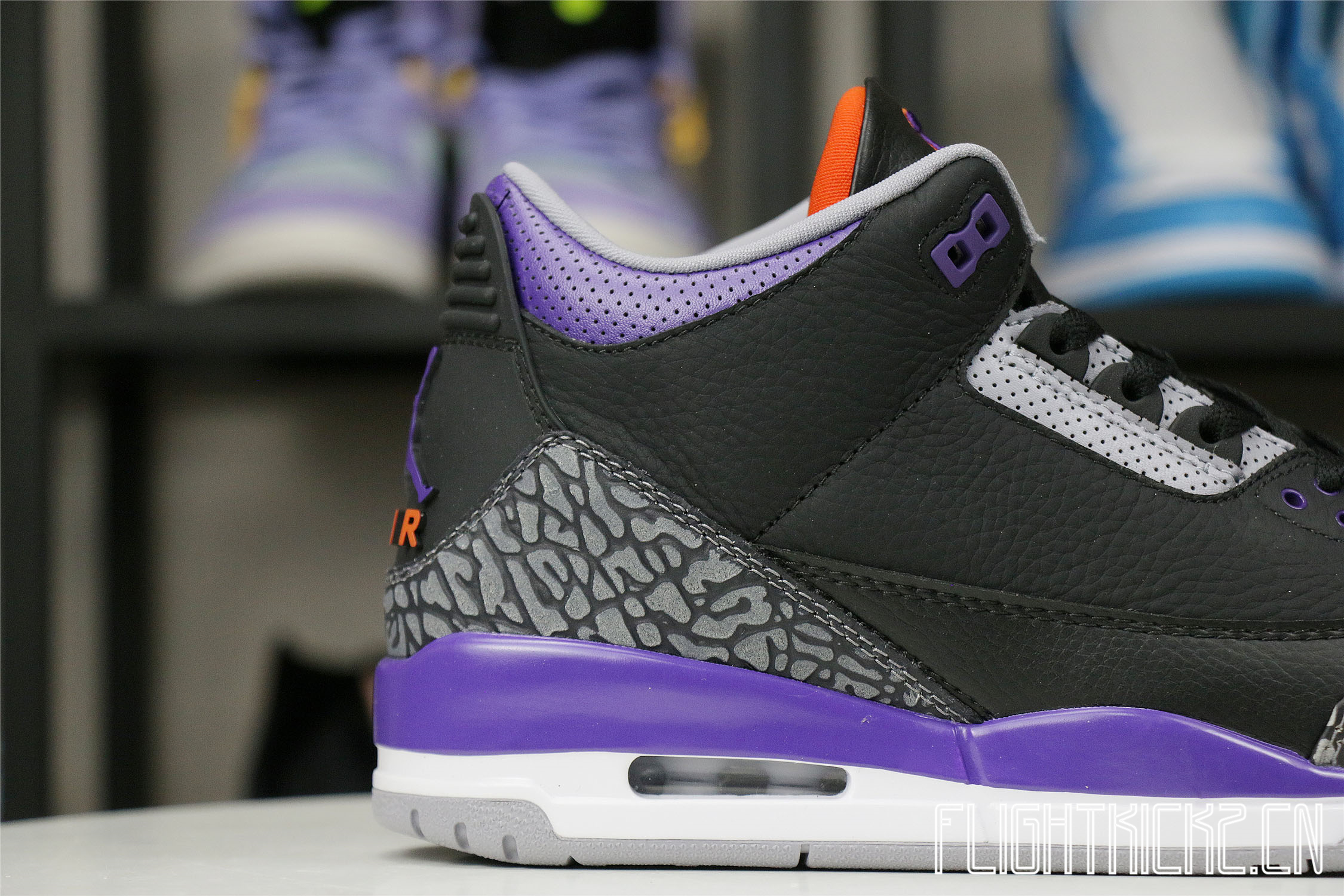 Jordan 3 Retro Court Purple