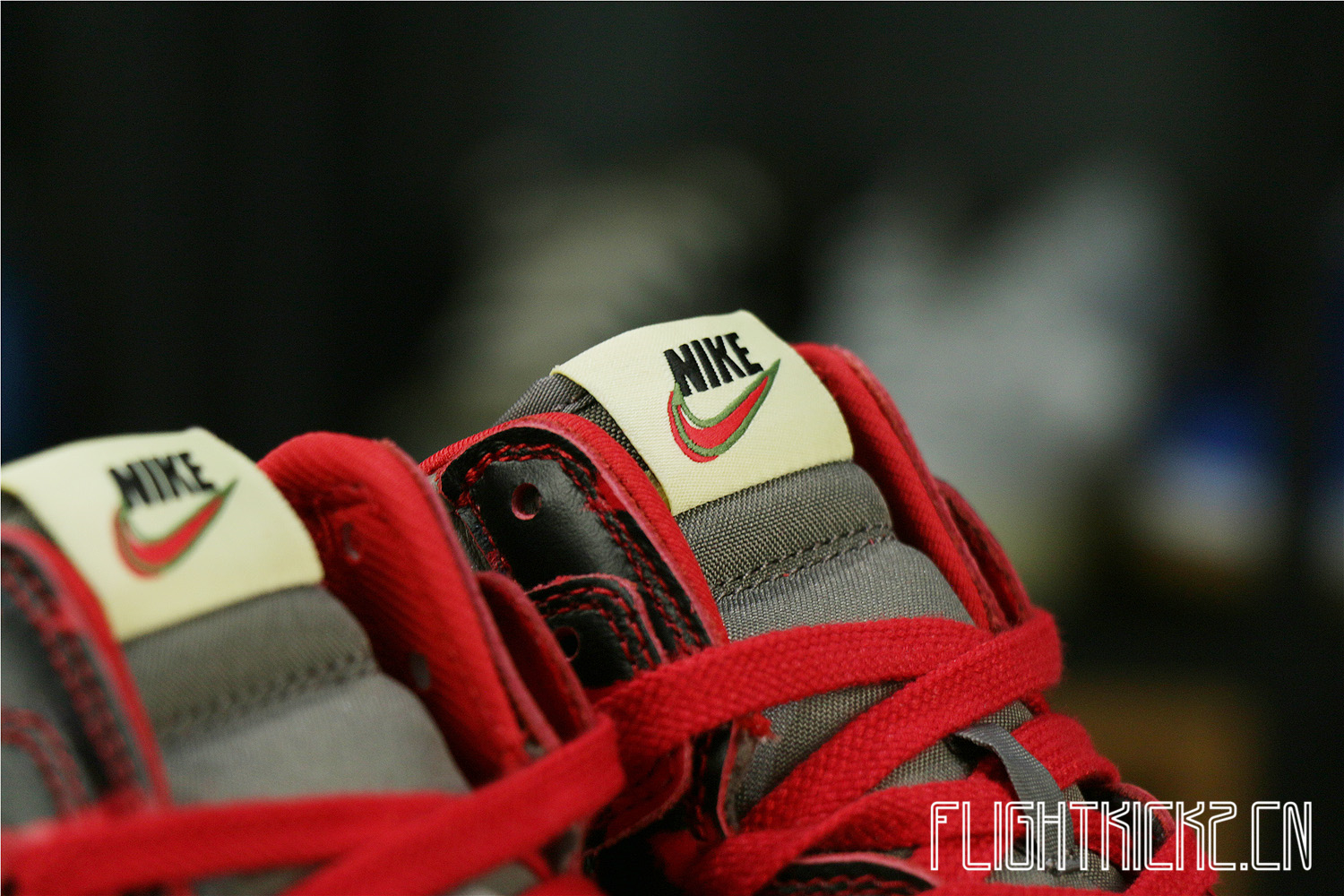 Nike Dunk High 1985 Red Acid Wash