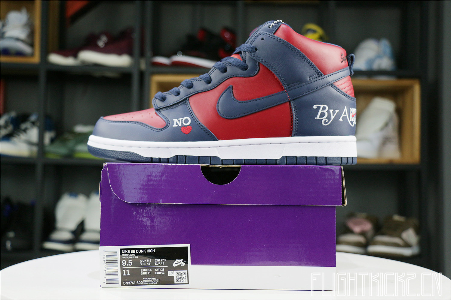 Nike SB Dunk High Supreme By Any Means Navy