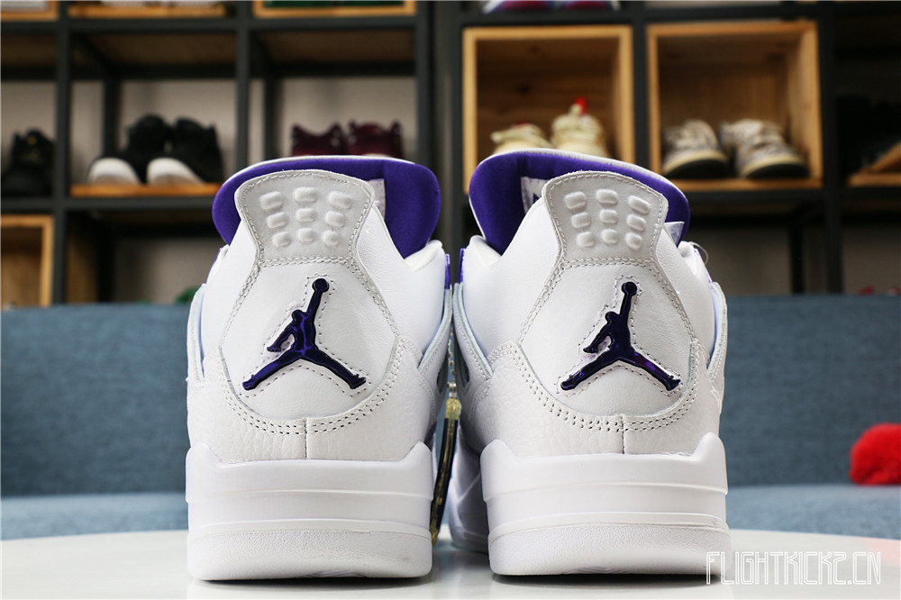 Air Jordan 4 Retro Purple Metallic 2020(LN5 A1 Batch)