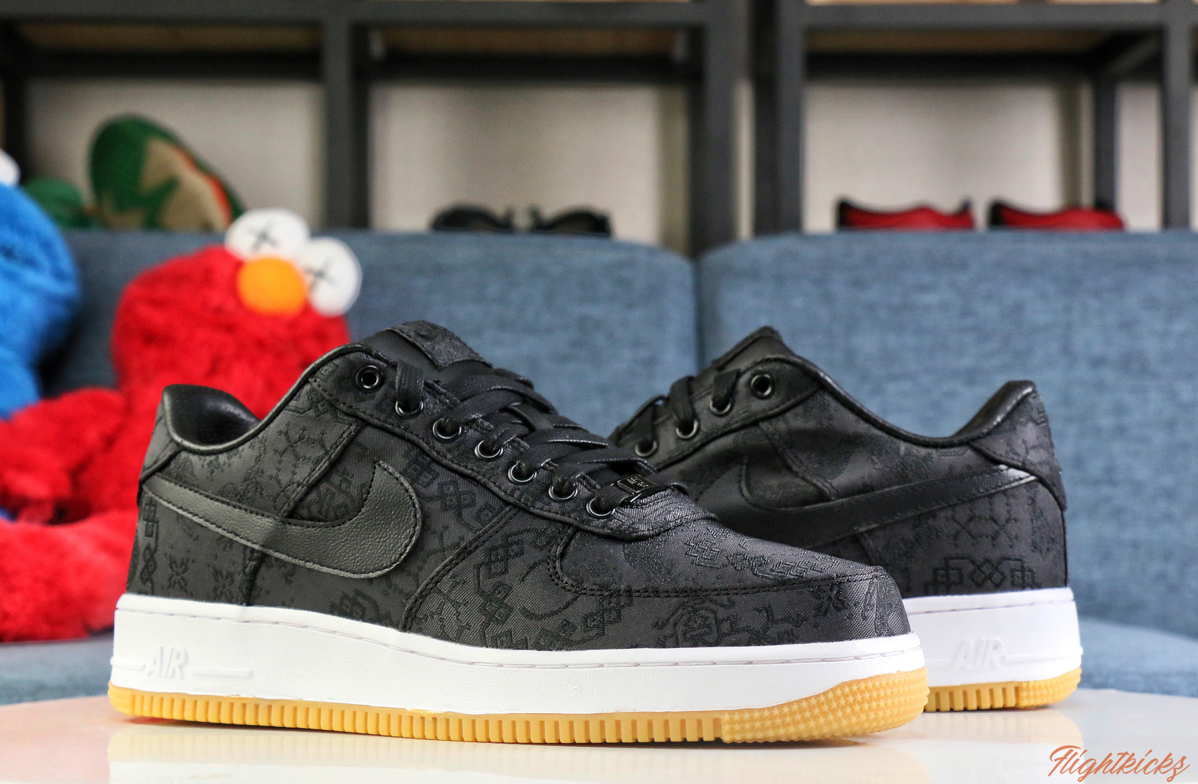 2019 Clot x Fragment x Nike Air Force 1