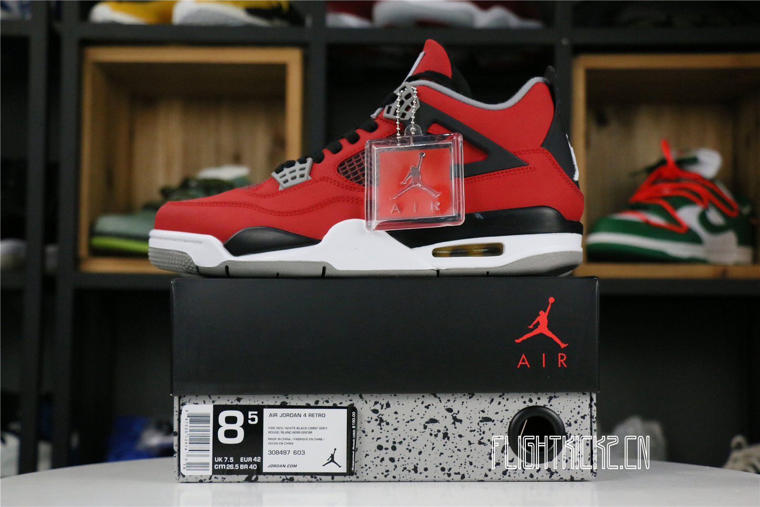 Jordan 4 Retro Toro Bravo( Ln5 A1 Batch)