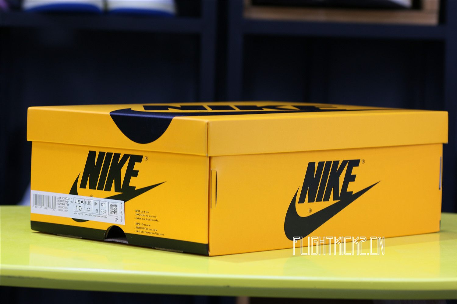 AIR JORDAN 1 RETRO HIGH OG Taxi/ ‘YELLOW TOE’ (LN5 A1 Batch)