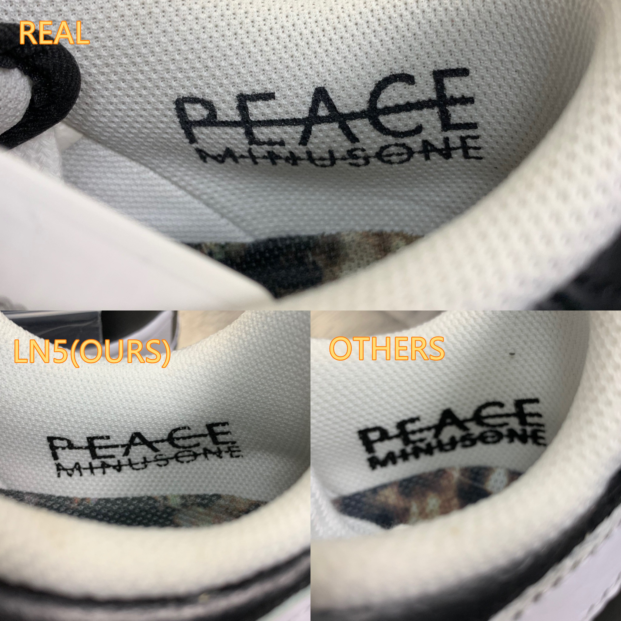 PEACEMINUSONE x Nike Air Force 1 Low Para-noise Black White