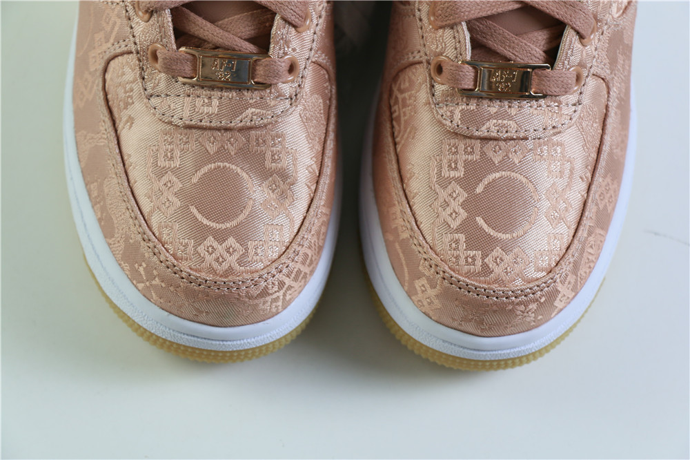 CLOT x Nike Air Force 1 Low “Rose Gold”