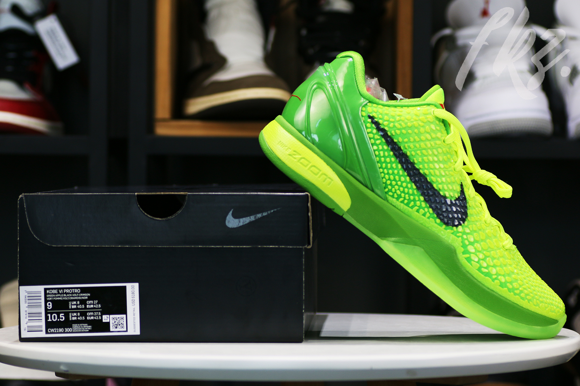 Nike Zoom Kobe 6 Protro “Grinch” 2020 (Up to Size 14)(A1 Batch)