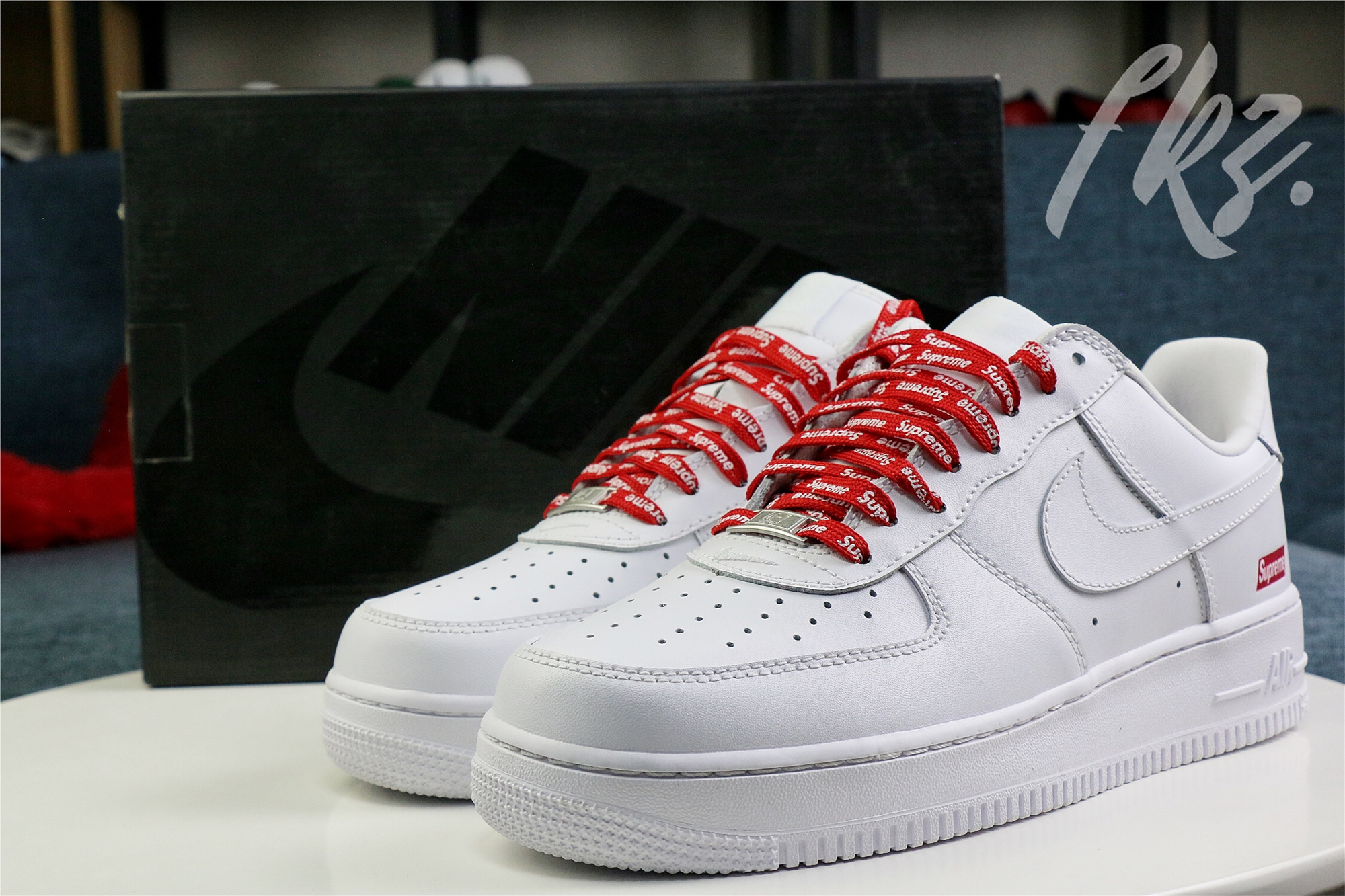 Supre x Air Force 1 White 2020