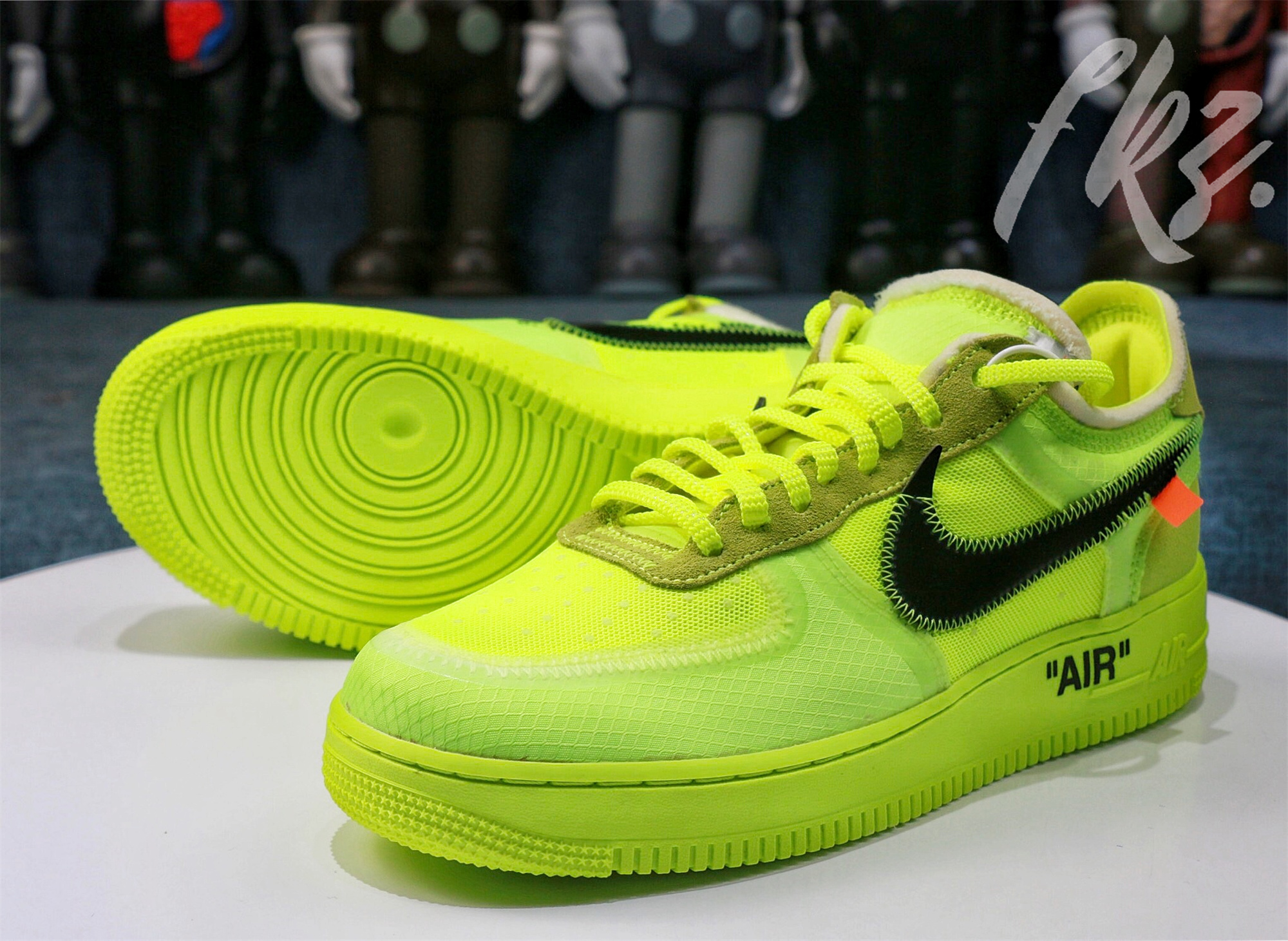 2018 Off White X Nike Air Force 1 Volt