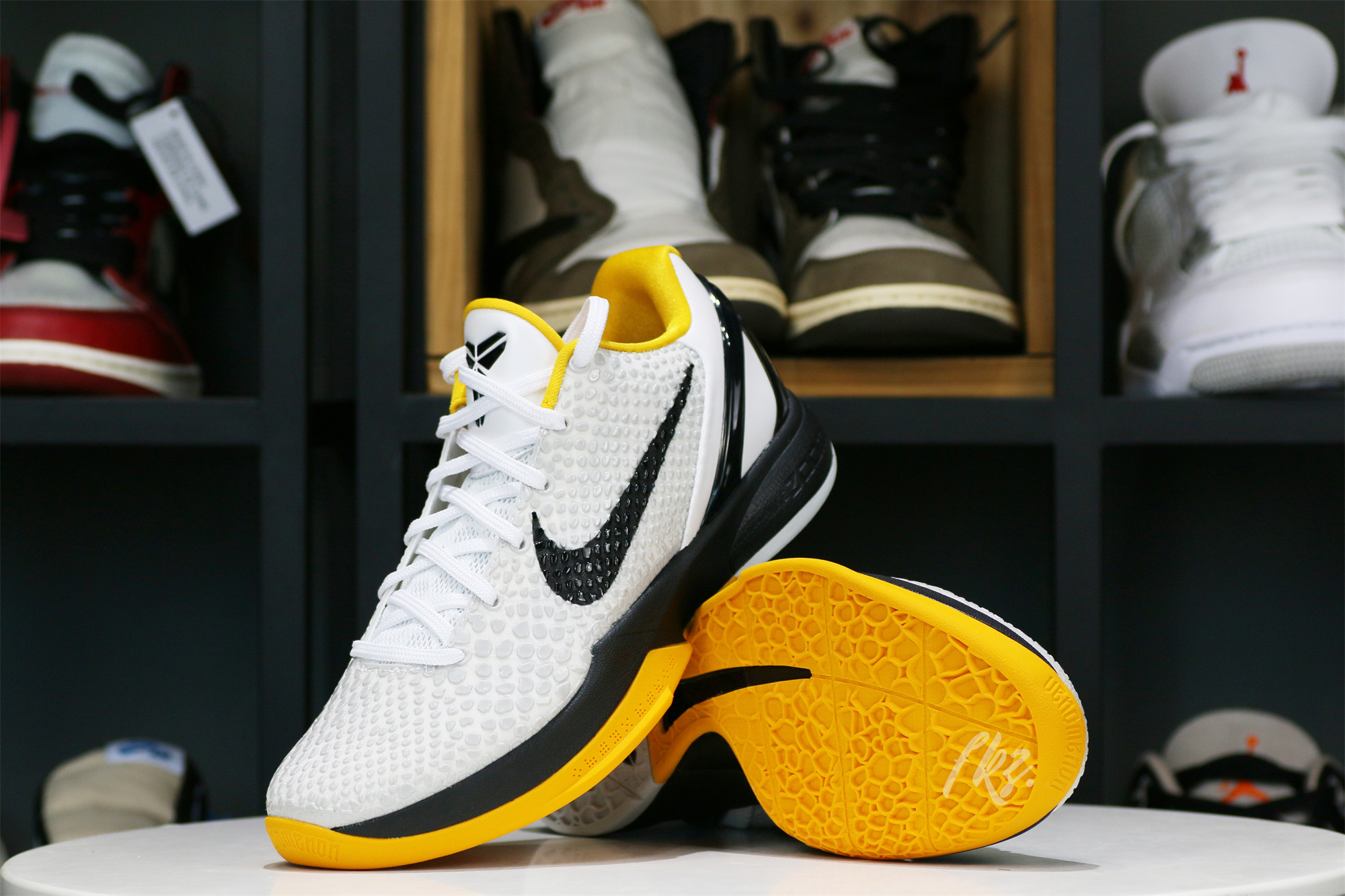 Nike Zoom Kobe 6 Protro Playoff Pack White Del Sol 2021 (Up to Size 14)(A1 Batch)