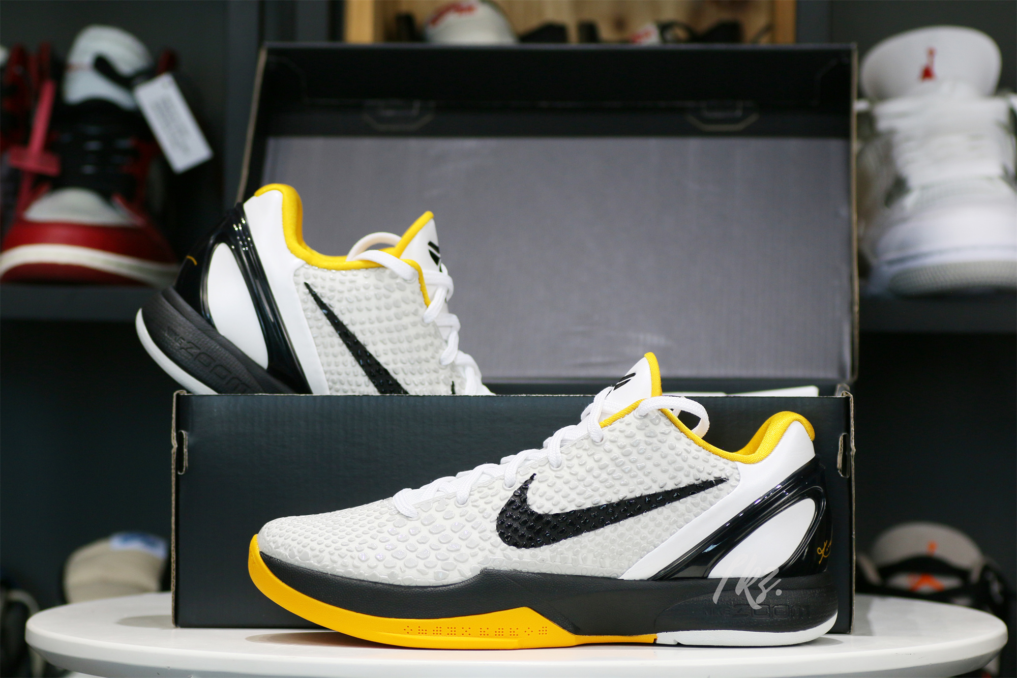 Nike Zoom Kobe 6 Protro Playoff Pack White Del Sol 2021 (Up to Size 14)(A1 Batch)
