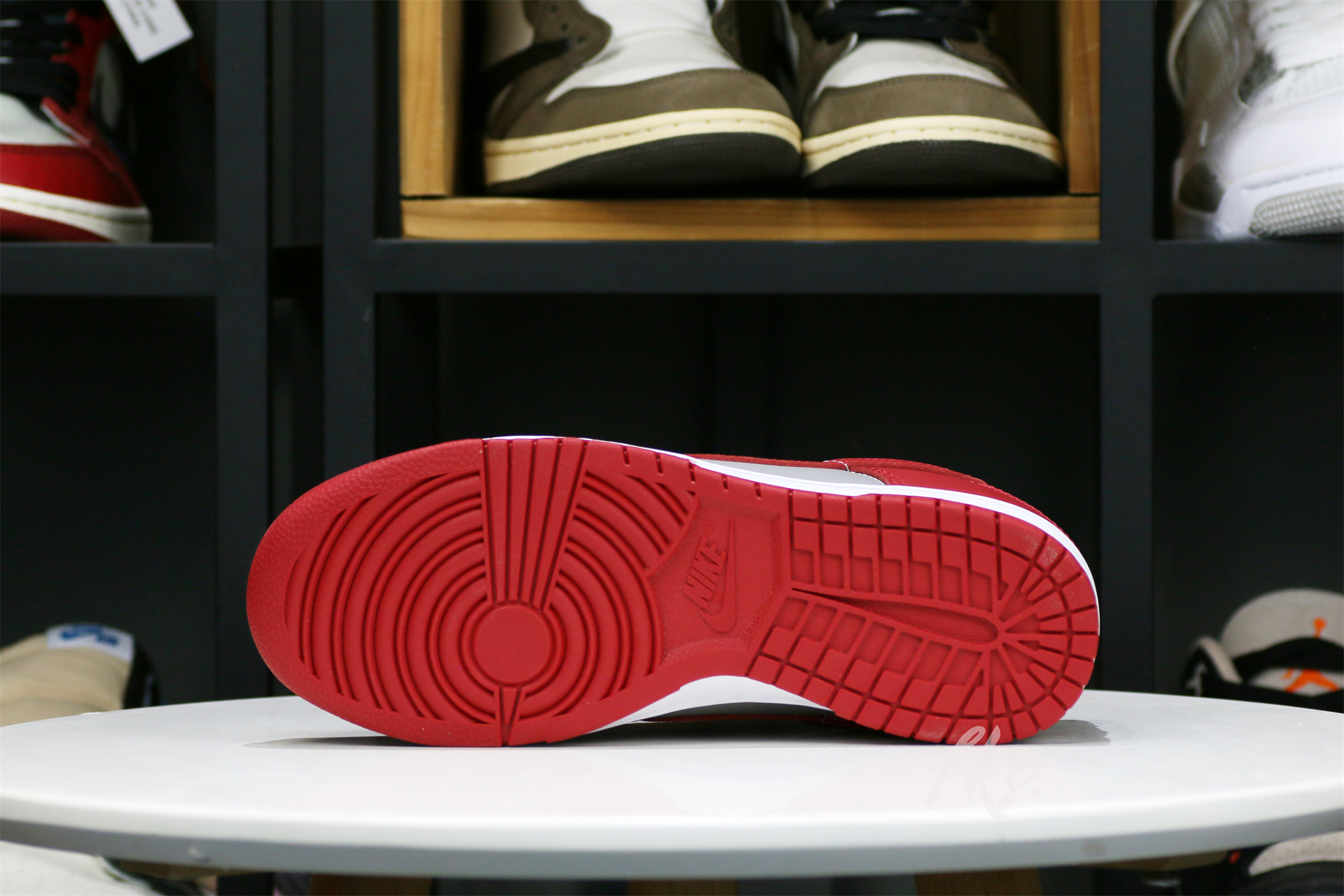 Nike Dunk Low Retro Medium Grey Varsity Red UNLV (2021)(LN5 A1 Batch)