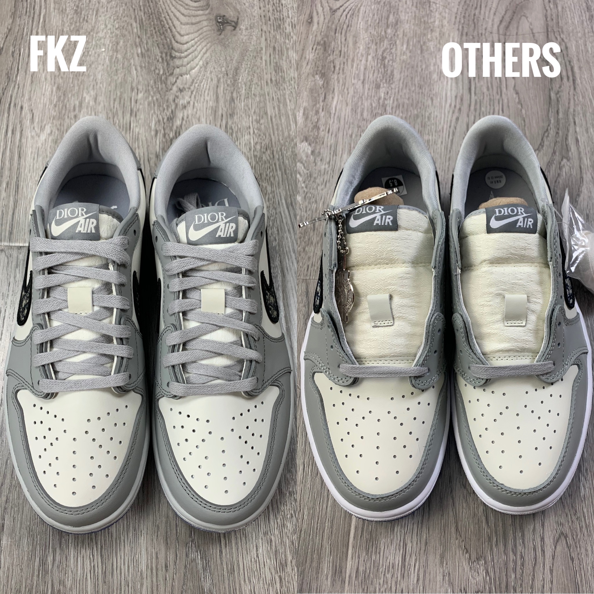 Dlor x Air Jordan 1 2020 Low（Correct box） (LN5 A1 Batch)