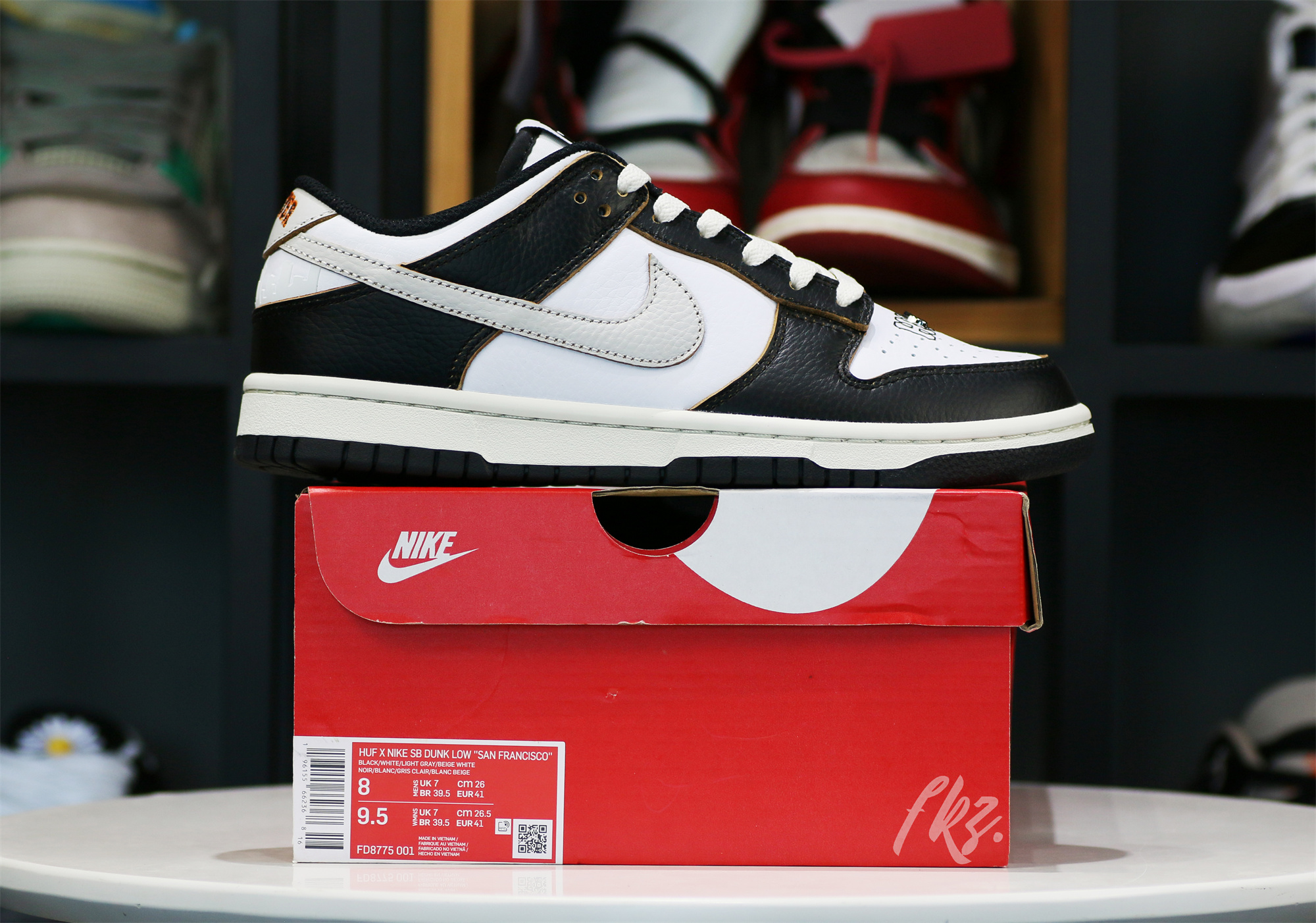 HUF x Nike SB Dunk Low “San Francisco”