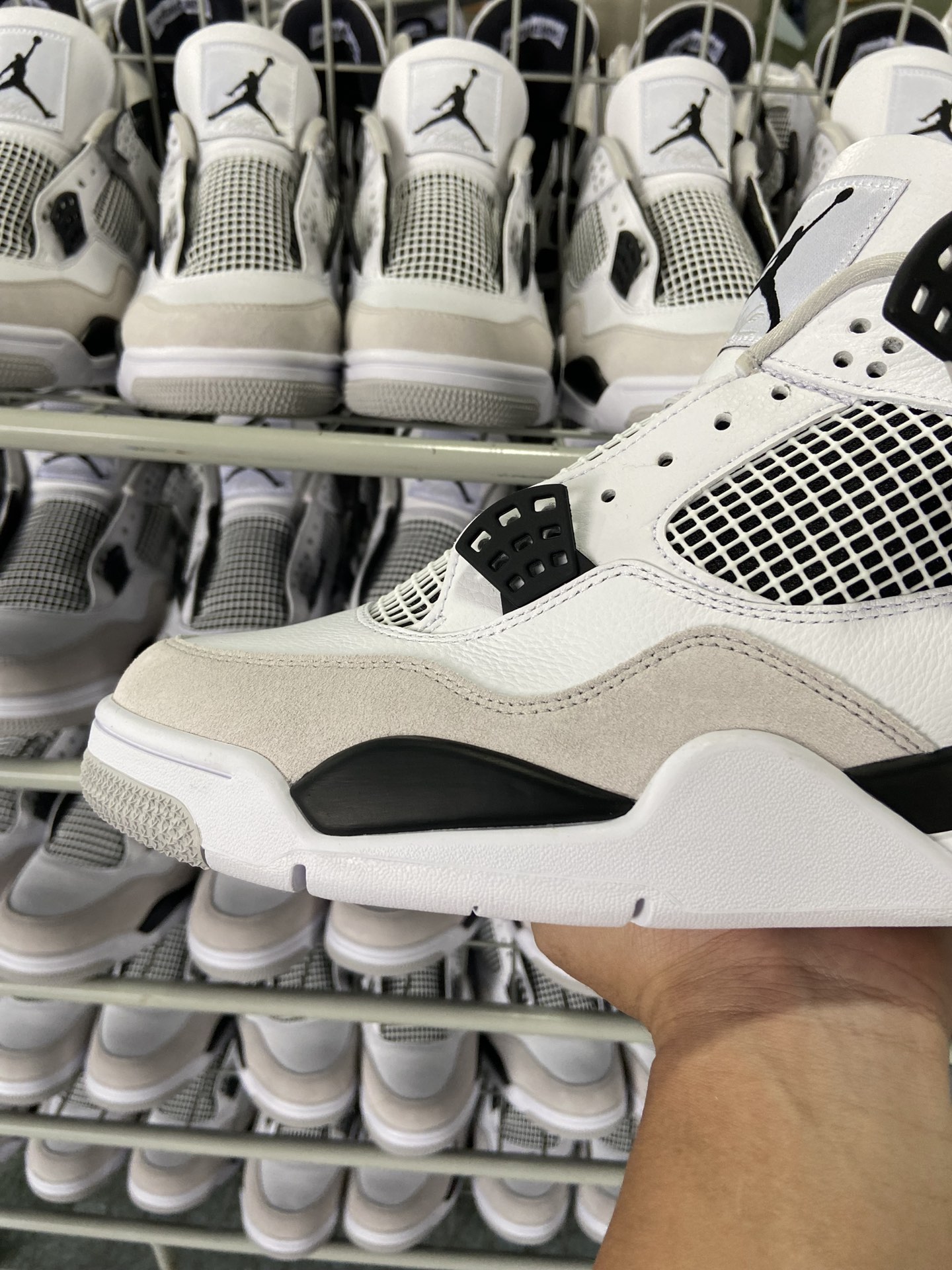 Jordan 4 Retro Military Black(LN5 A1 Batch)