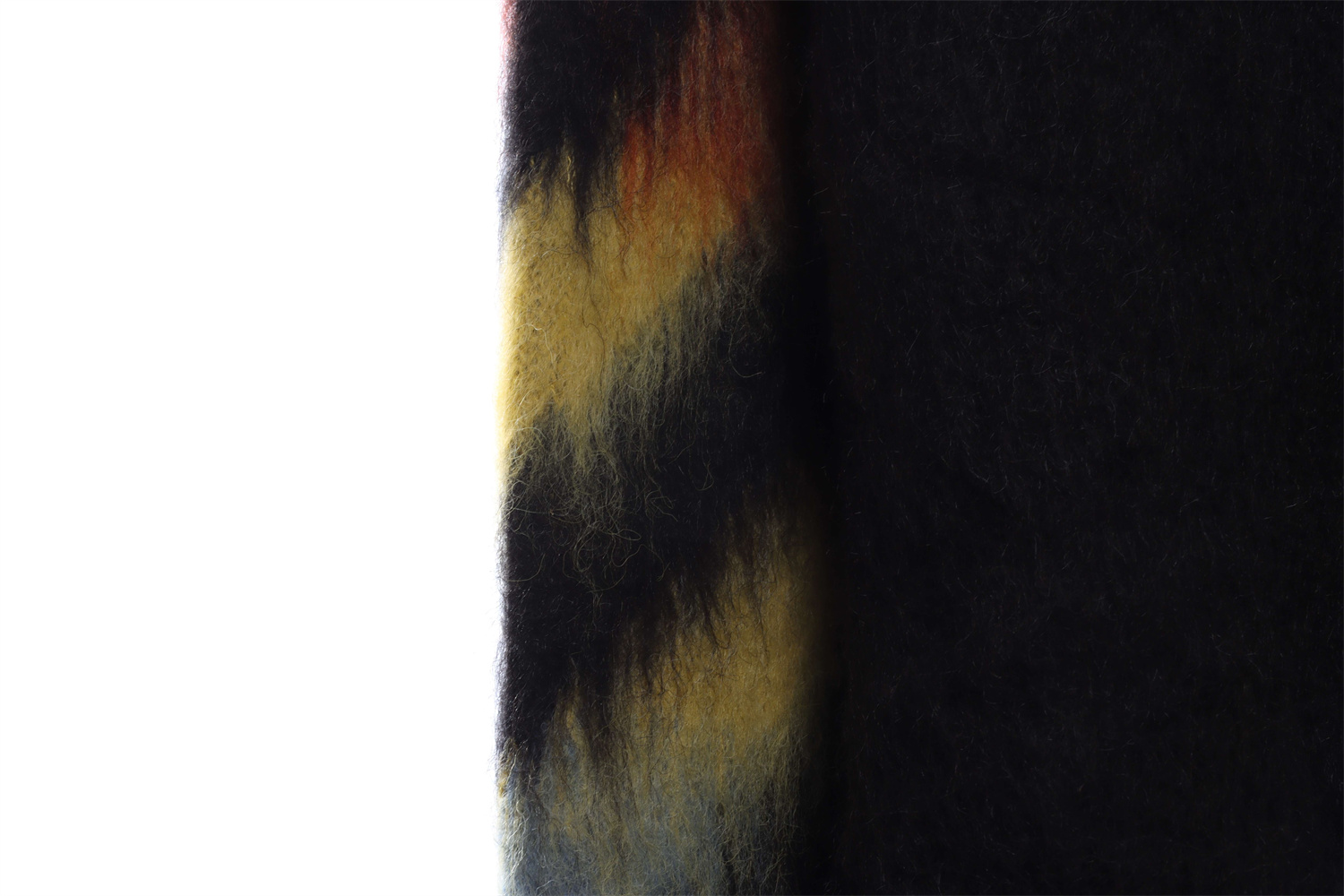 OFF WHITE Mohair Sweater Arrow Gradient