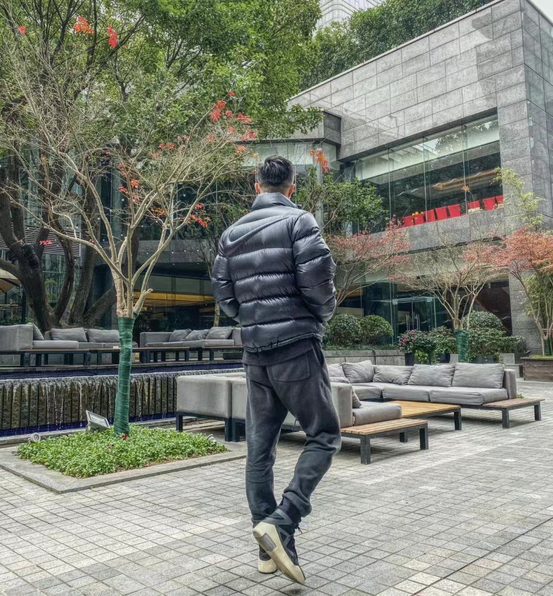 NK π± ππ«ππ€π ππ¨πππ Collection co-branded stand-up collar down jacket