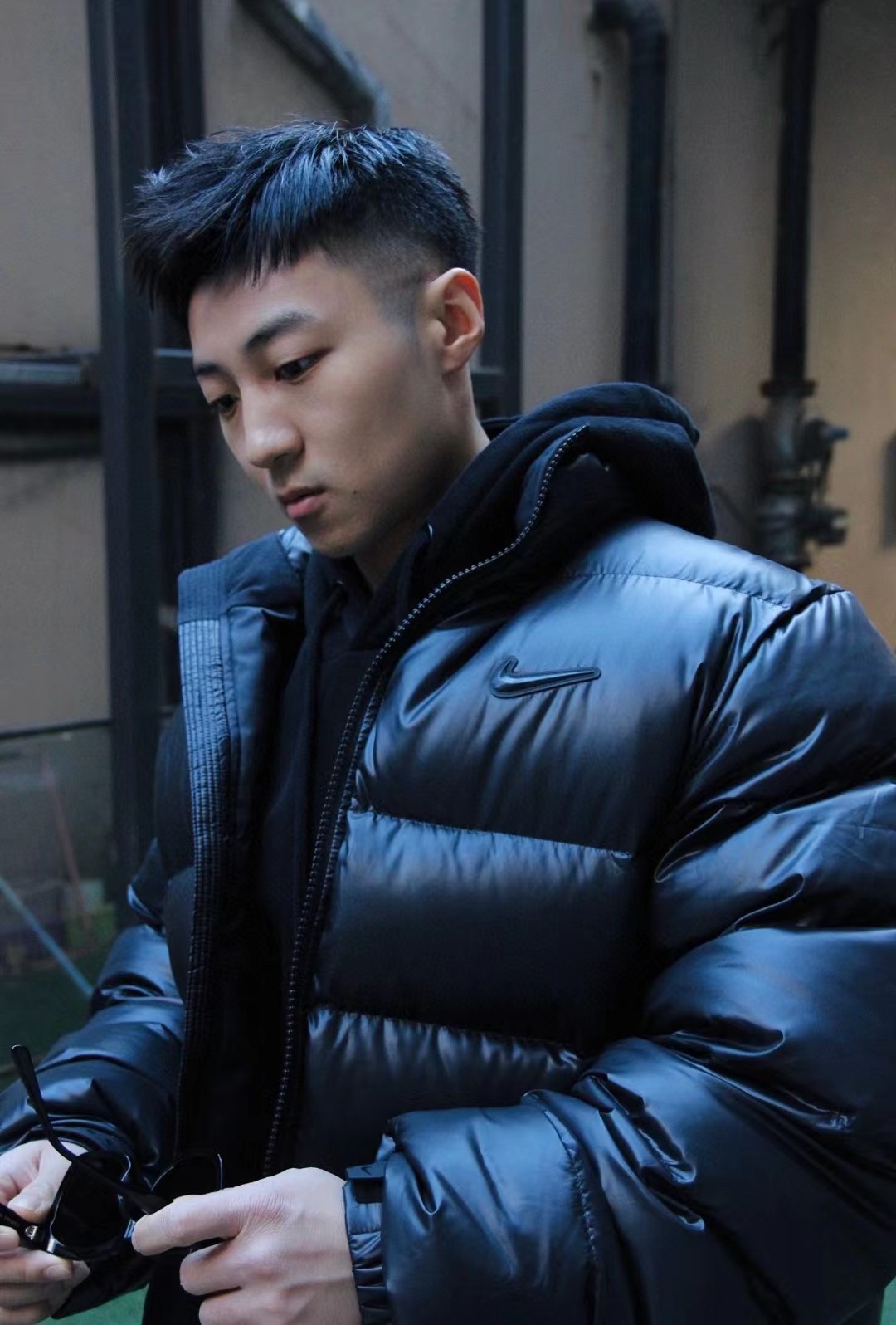 NK π± ππ«ππ€π ππ¨πππ Collection co-branded stand-up collar down jacket