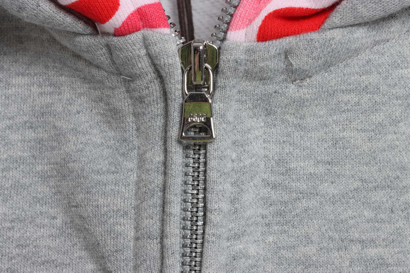 BAPE co-branded tiger head shark gray and pink double hoodie