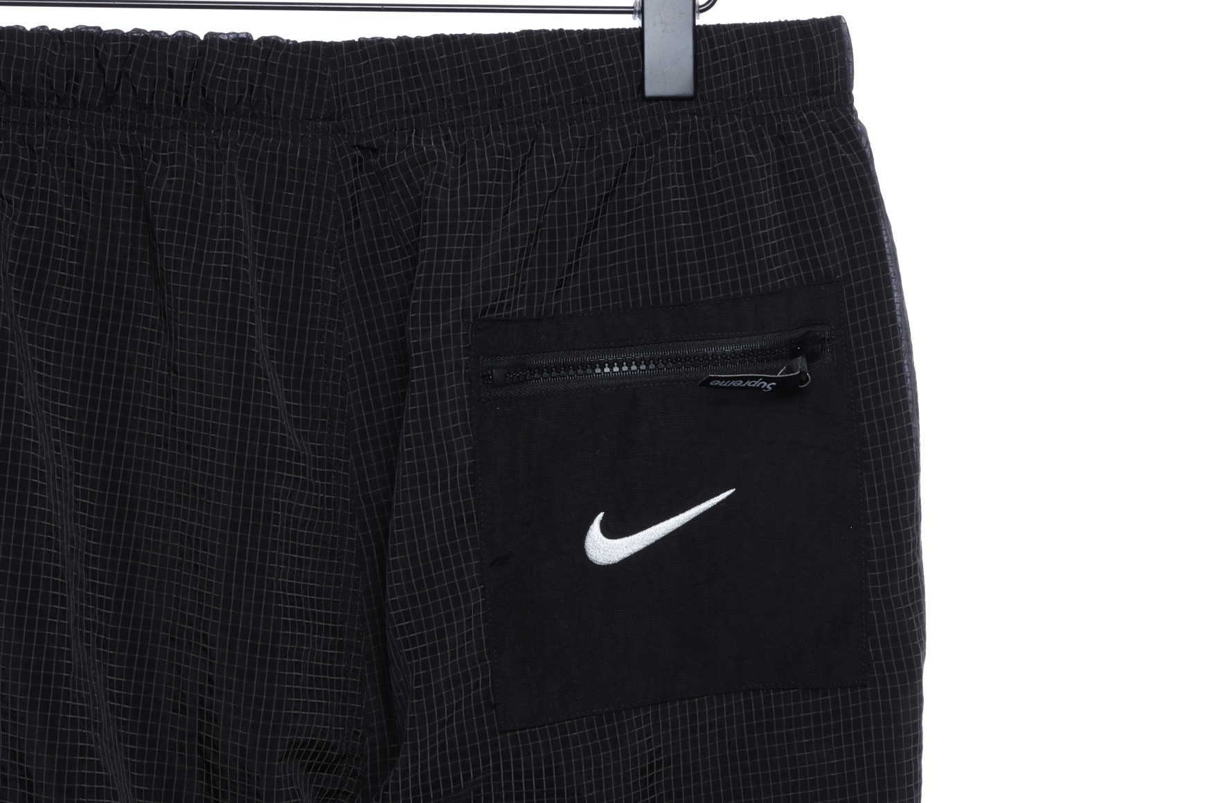 NIKE x SUPREME jewel-appliquéd reversible trousers pants