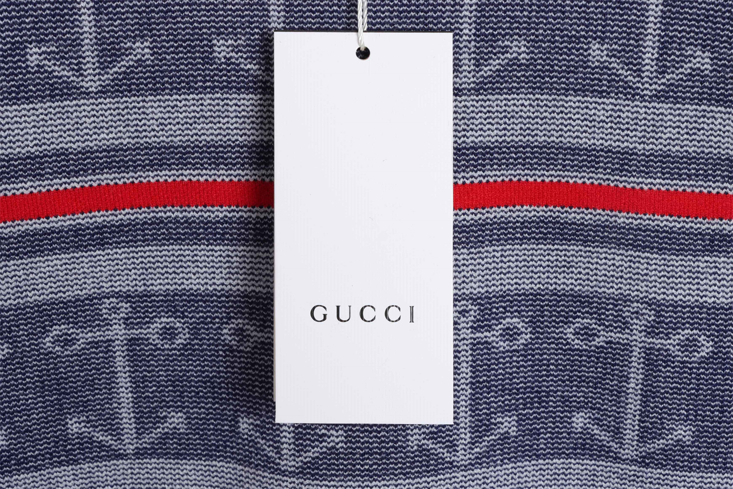 GUC1 guc anchor jacquard wool sweater