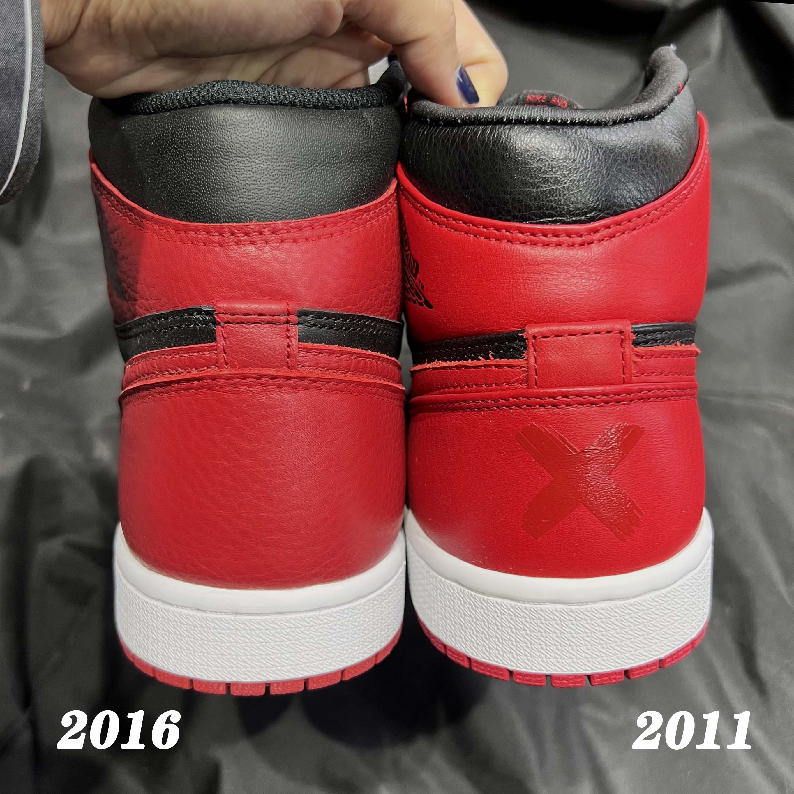 Air Jordan 1 OG Banned/Bred 2011 (LN5 A1 ,Deadstock,with tiny Flaws)