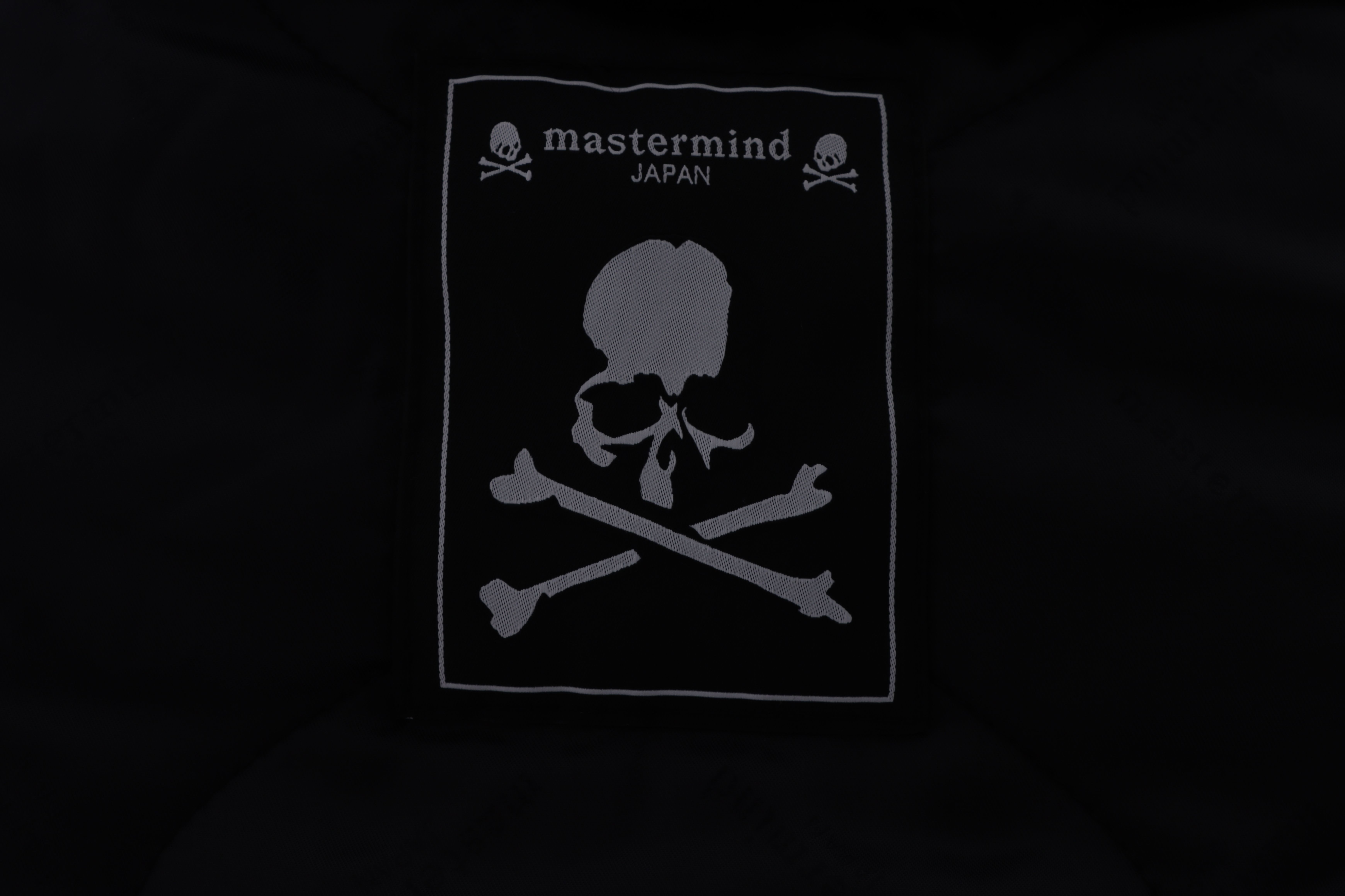 Mastermind Japan MMJ Big Skull Mink Fleece Hooded Fur Coat