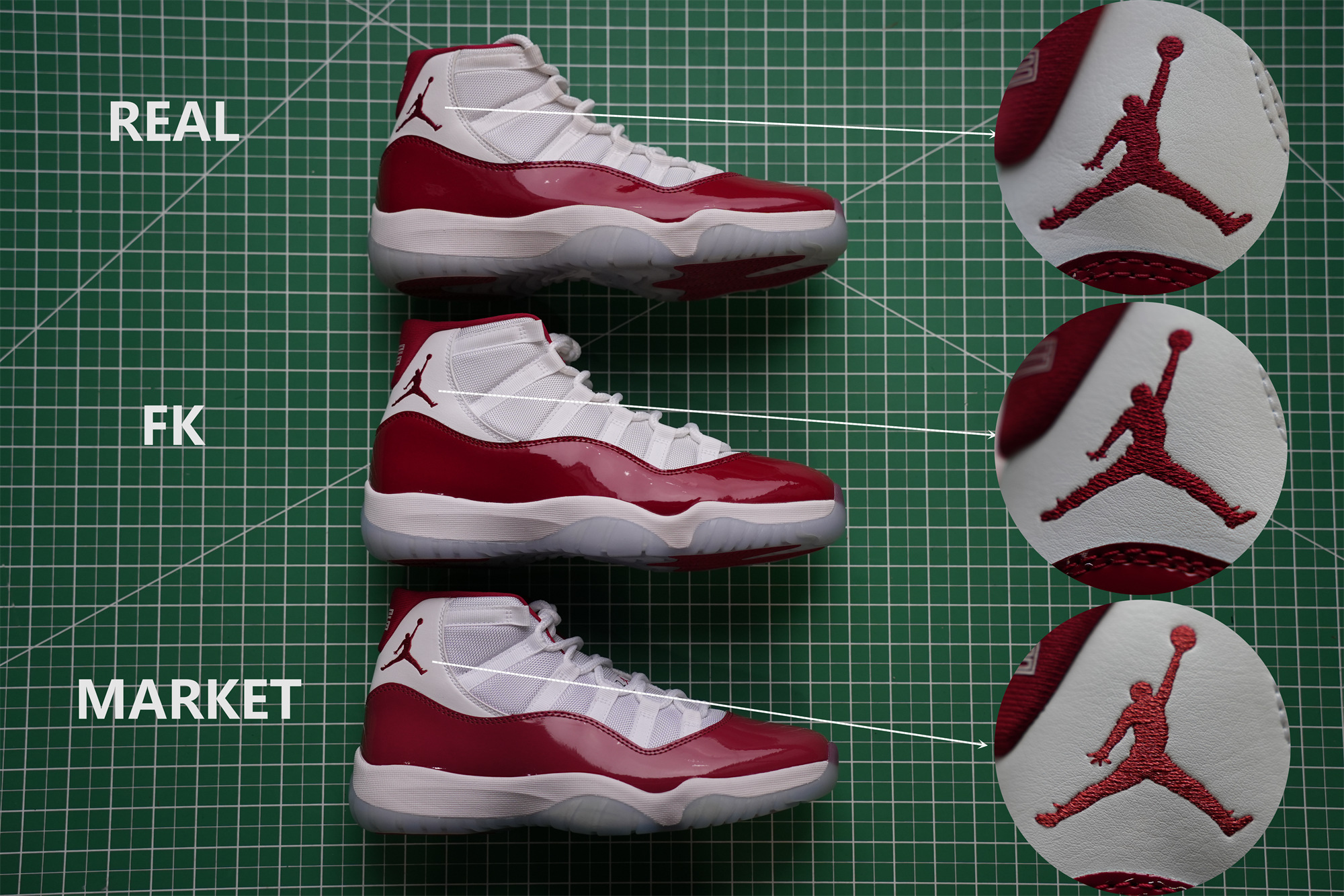 Air Jordan 11 Retro Cherry 2022 (LN5 A1 Batch)