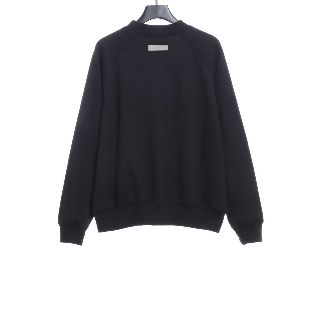 Ess3nt1als F0G 1977 flocking plus fleece sweater