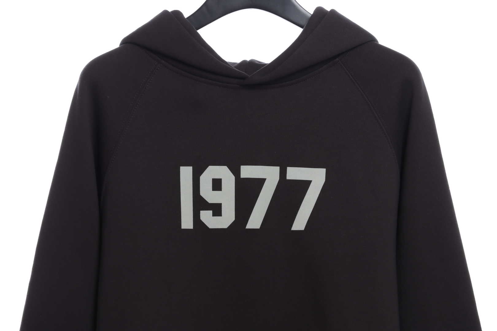 Ess3nt1als F0G 1977 flocking fleece hoodie