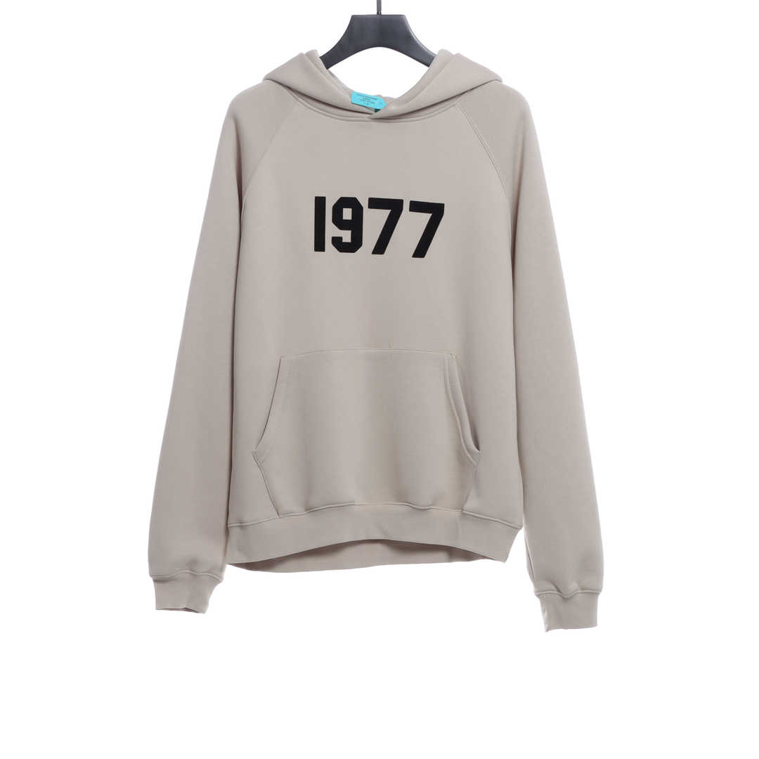 Ess3nt1als F0G 1977 flocking fleece hoodie