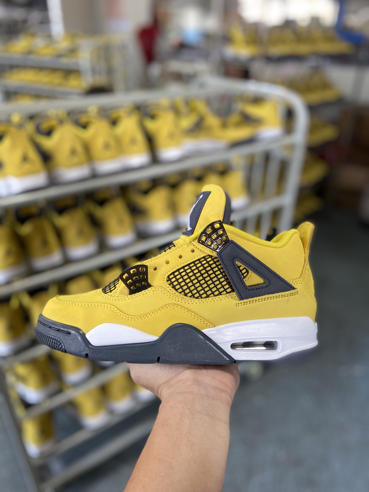 Air Jordan 4 Retro LS Lightning 2021 (LN5 A1 Batch)