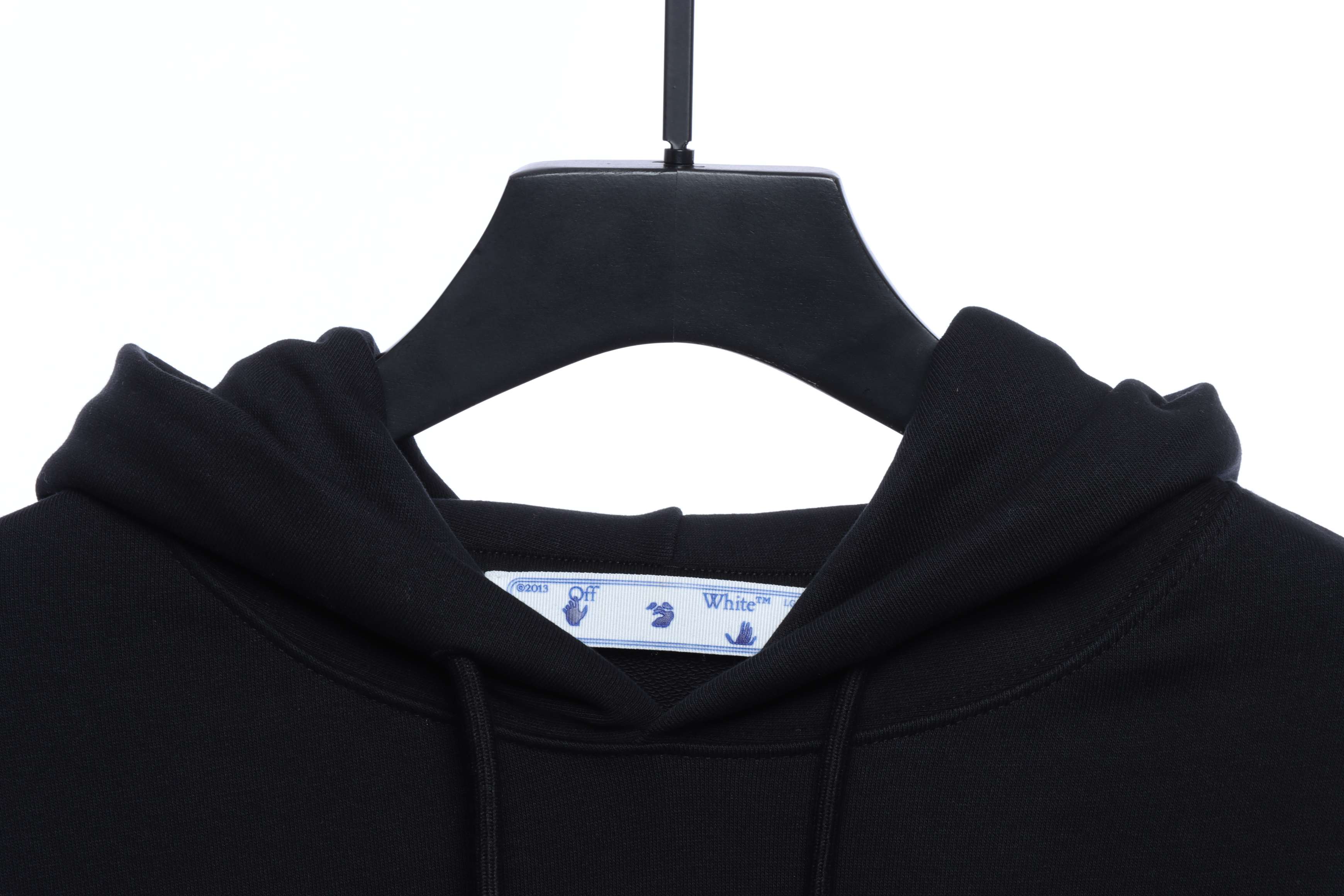 OFFWHITE (OW) environmental limited logo red arrow hoodie