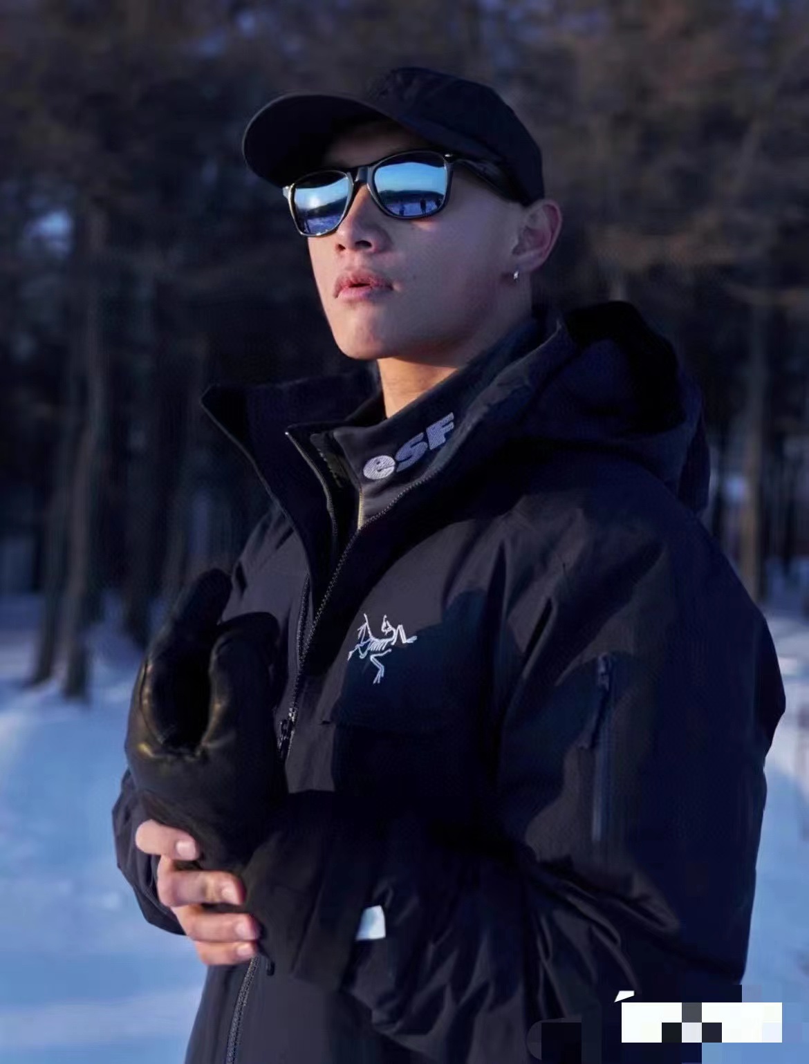 Arcteryx Macai LT Outdoor Windproof Warm Hooded Ski Jacket