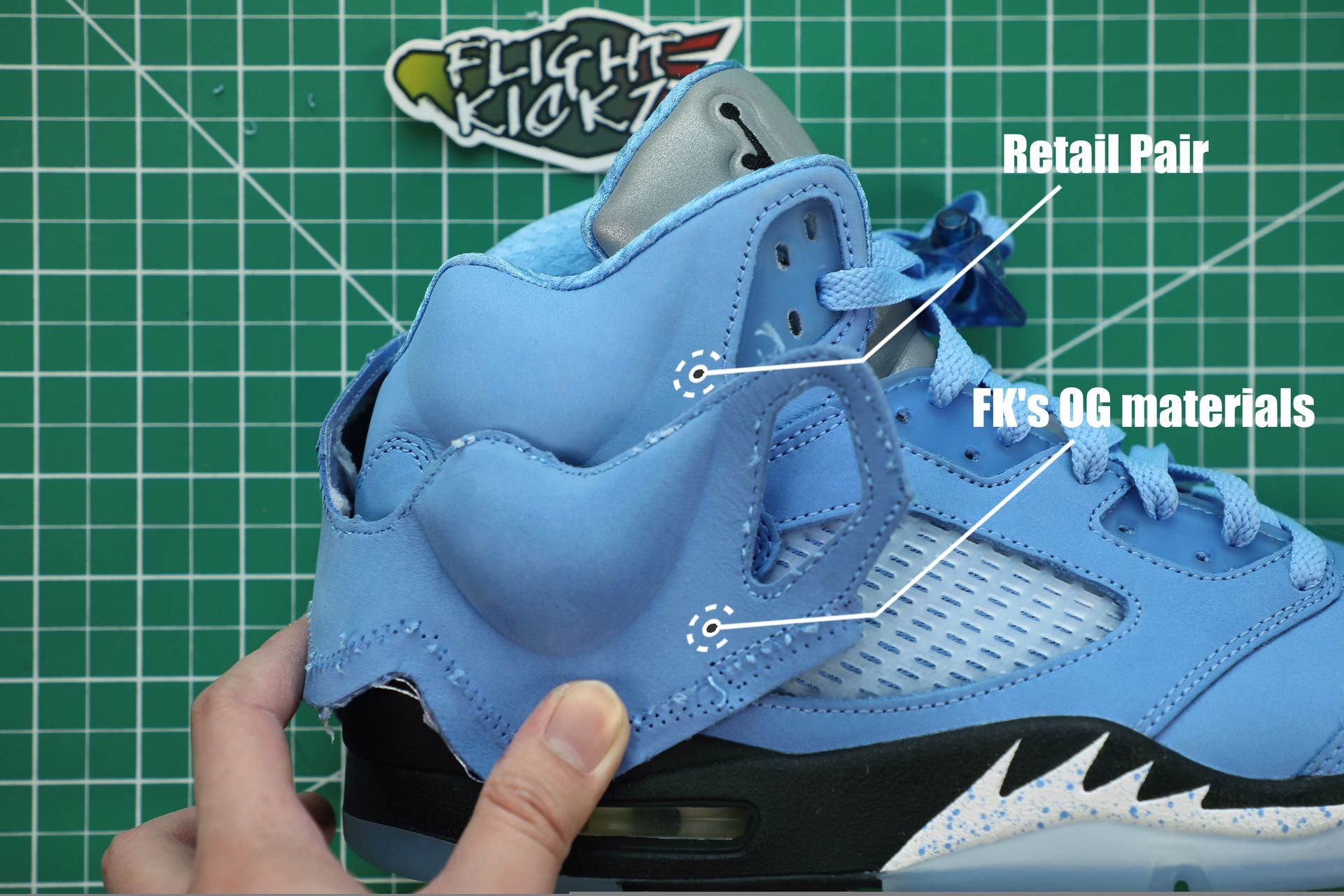 Air Jordan 5 “University Blue” 2023 (LN5 A1 Batch)