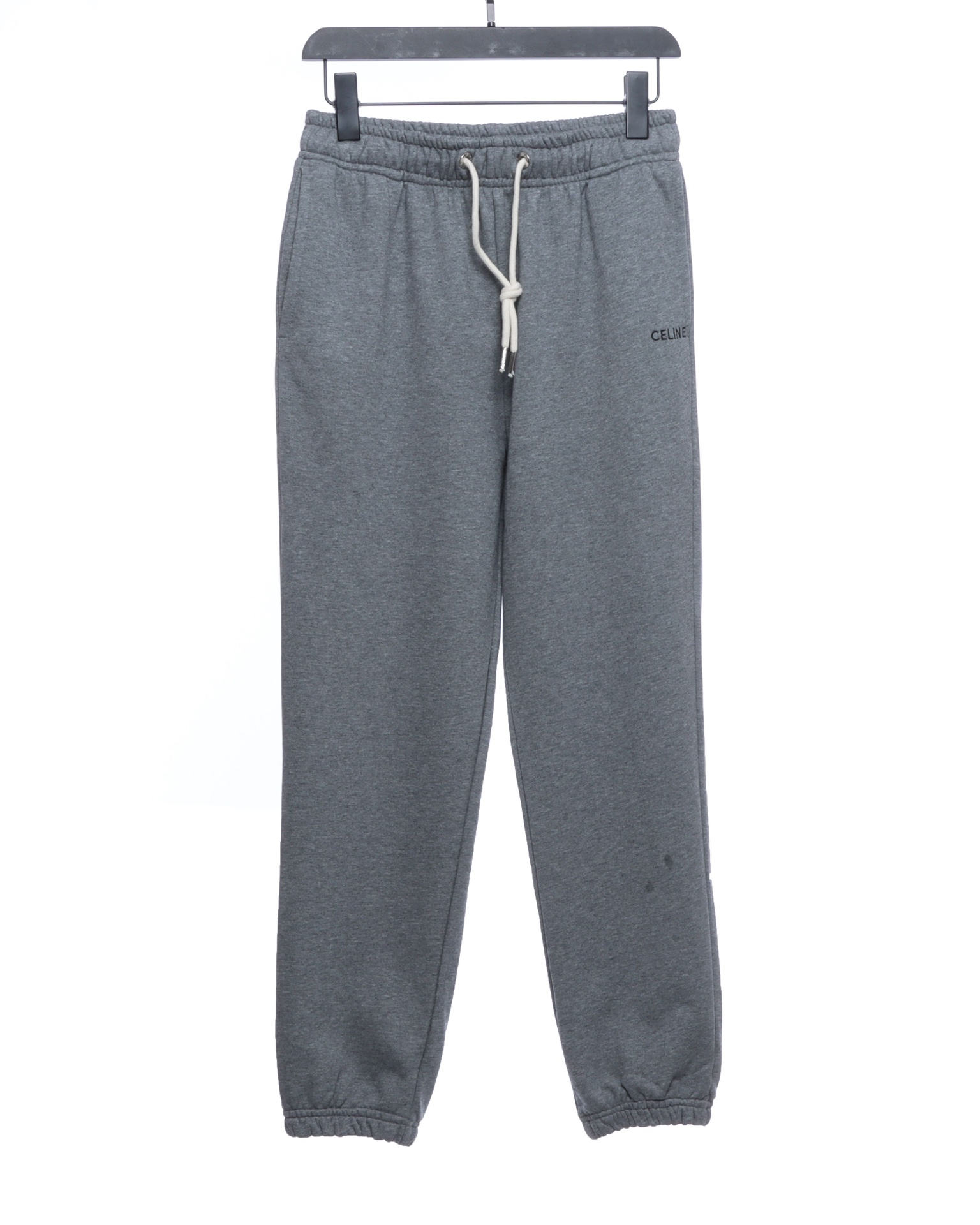 S-l3na capsule collection embroidered logo terry trousers